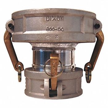 DIXON VALVE COUPLING Cam and Groove Coupling 1-1/2 316 SS, 55MF86
