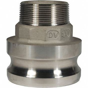 DIXON VALVE COUPLING Cam and Groove Adapter 3 4 316 SS, 55MG14