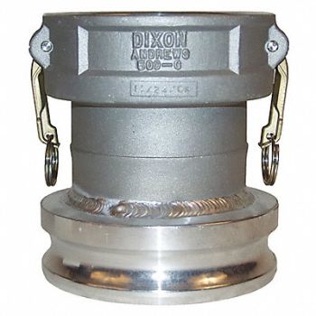 DIXON VALVE COUPLING Cam and Groove Coupling 2 2-1/2 Alum, 55MG02