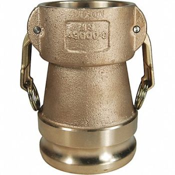 DIXON VALVE COUPLING Cam and Groove Coupling 2 3 Brass, 55MG06