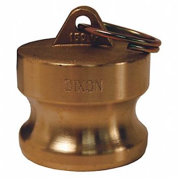 DIXON VALVE COUPLING Dust Plug Type DP Forged Brass 1/2, 55MH48