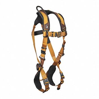 FALLTECH Full Body Harness Vest Style No Belt, 55MK79