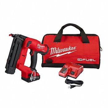 MILWAUKEE Nail Gun Finish Nail Head Pistol 18VDC, 55MN09