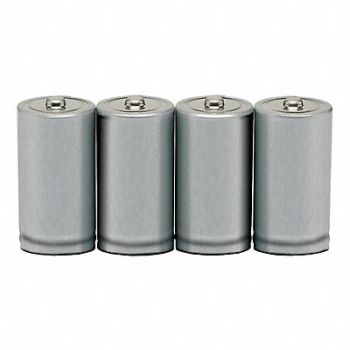 ABILITY ONE Battery 1.5VDC Battery Size C PK4, 55MP74
