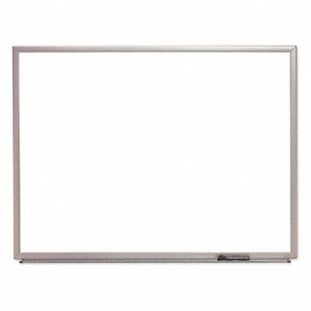 ABILITY ONE Dry Erase Board Magnetic Wall Mounted, 56LF44