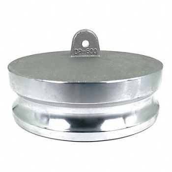 GRAINGER APPROVED Cam and Groove Spool Adapter 6 Aluminum, 55MV12