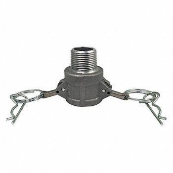 GRAINGER APPROVED Cam and Groove Coupling 3/4 Aluminum, 55MV31