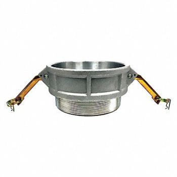 GRAINGER APPROVED Cam and Groove Coupling 6 Aluminum, 55MV35