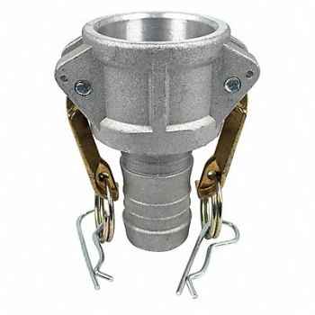 GRAINGER APPROVED Cam and Groove Coupling 1-1/4 Aluminum, 55MV38