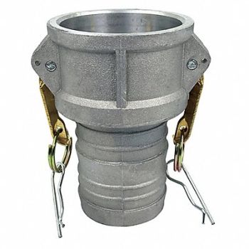 GRAINGER APPROVED Cam and Groove Coupling 2-1/2 Aluminum, 55MV40