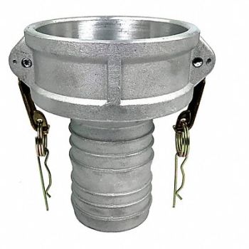 GRAINGER APPROVED Cam and Groove Coupling 4 Aluminum, 55MV42
