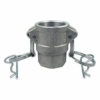 GRAINGER APPROVED Cam and Groove Coupling 3/4 Aluminum, 55MV46