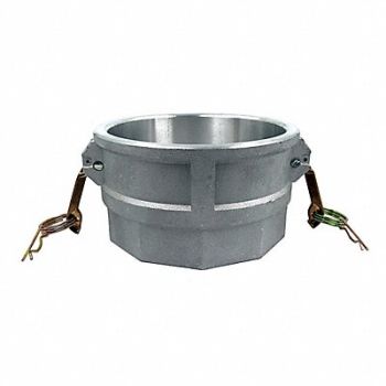 GRAINGER APPROVED Cam and Groove Coupling 5 Aluminum, 55MV49