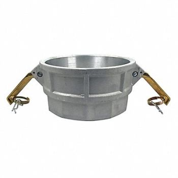 GRAINGER APPROVED Cam and Groove Coupling 6 Aluminum, 55MV50