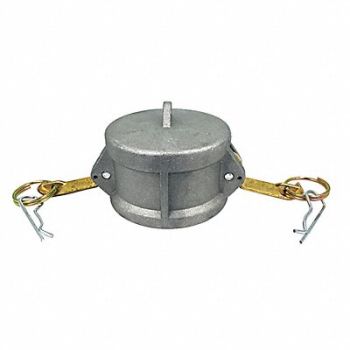 GRAINGER APPROVED Cam and Groove Adapter 2-1/2 Aluminum, 55MV54