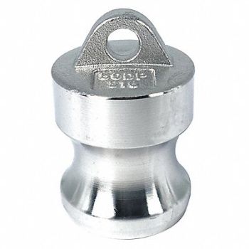 GRAINGER APPROVED Cam and Groove Spool Adapter 1/2 316 SS, 55MV66