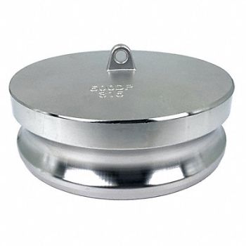 GRAINGER APPROVED Cam and Groove Spool Adapter 6 316 SS, 55MV72