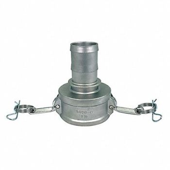 GRAINGER APPROVED Cam and Groove Coupling 3 316 SS, 55MW01