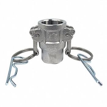 GRAINGER APPROVED Cam and Groove Coupling 1/2 316 SS, 55MW06