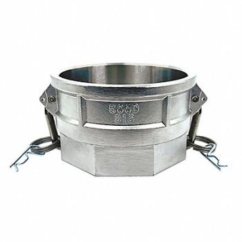 GRAINGER APPROVED Cam and Groove Coupling 5 316 SS, 55MW11