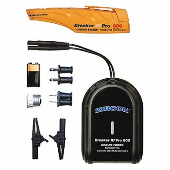 ZIRCON Circuit Breaker Finder 80 to 600V AC, 55MY46