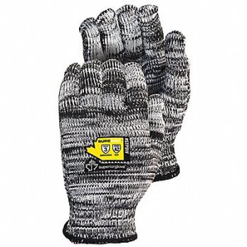 SUPERIOR GLOVE Cut-Resistant Gloves Glove Size L PK12, 55NC98
