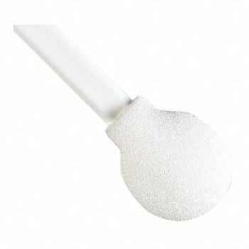 CHEMTRONICS Swab Cleanroom Polyurethane/Foam PK50, 55NG16