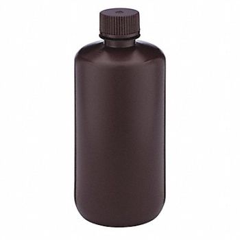 GLOBE SCIENTIFIC Bottle Mouth Narrow Polypropylene PK12, 55NG47