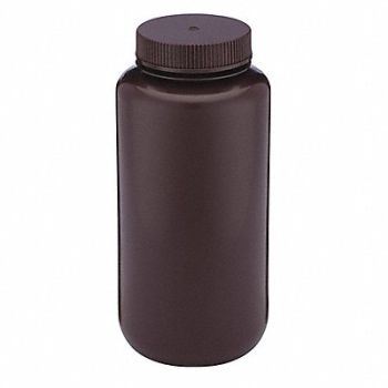 GLOBE SCIENTIFIC Bottle 33.8 oz Labware Nominal Cap. PK6, 55NG54