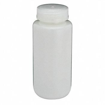 GLOBE SCIENTIFIC Bottle Mouth Wide Polypropylene PK12, 55NG70