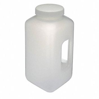 GLOBE SCIENTIFIC Bottle 135 oz Labware Nominal Cap., 55NG76