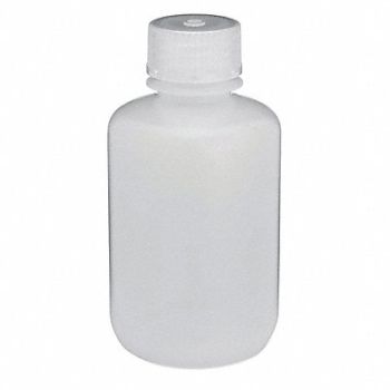 GLOBE SCIENTIFIC Bottle 4.2 oz Labware Nominal Cap. PK12, 55NG79