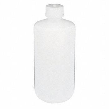 GLOBE SCIENTIFIC Bottle 16.9 oz Labware Nominal Cap. PK12, 55NG81