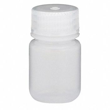 GLOBE SCIENTIFIC Bottle 1 oz Labware Nominal Cap. PK12, 55NG83