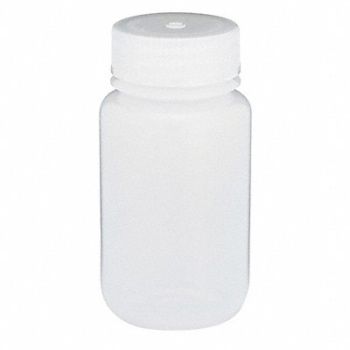 GLOBE SCIENTIFIC Bottle 4.2 oz Labware Nominal Cap. PK12, 55NG85