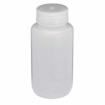 GLOBE SCIENTIFIC Bottle 8.5 oz Labware Nominal Cap. PK12, 55NG86