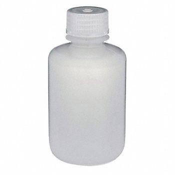 GLOBE SCIENTIFIC Bottle 4.2 oz Labware Nominal Cap. PK12, 55NG91