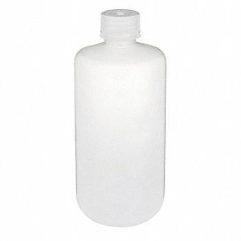 GLOBE SCIENTIFIC Bottle Mouth Narrow Polypropylene PK12, 55NG93