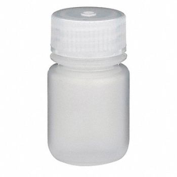 GLOBE SCIENTIFIC Bottle 1 oz Labware Nominal Cap. PK12, 55NG95