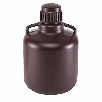 GLOBE SCIENTIFIC Carboy 2.64 gal Labware Cap. English, 55NH09