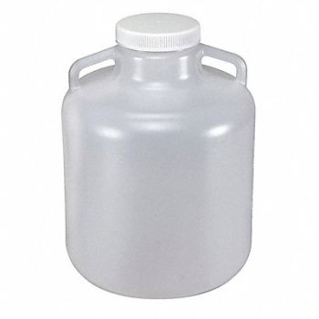 GLOBE SCIENTIFIC Carboy 2.64 gal Labware Cap. English, 55NH19