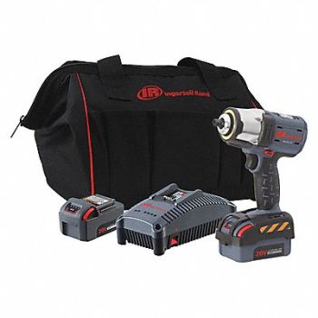 INGERSOLL RAND Impact Wrench Cordless Compact 20VDC, 55NJ48