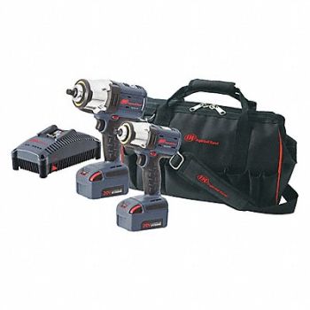 INGERSOLL RAND Cordless Combination Kit 2 Tools 20V DC, 55NJ50