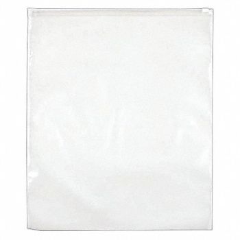 GRAINGER APPROVED Reclosable Poly Bag Slide Seal PK250, 55NK52