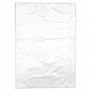 GRAINGER APPROVED Open End Poly Bag Flat PK1000, 55NK58