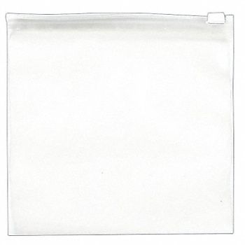 GRAINGER APPROVED Reclosable Poly Bag Slide Seal PK250, 55NK64