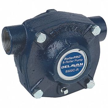 DELAVAN AG PUMPS Roller Spray Pump Cast Iron 1in 24gpm CW, 55NL48