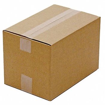 GRAINGER APPROVED Shipping Box 12x9x6 in, 11R212