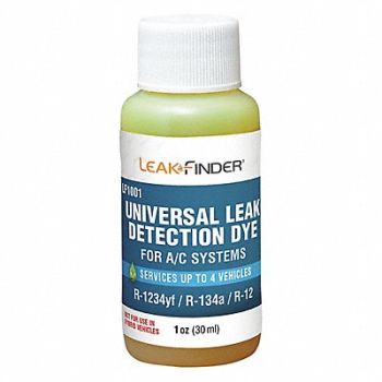 LEAKFINDER UV Leak Detection Dye 1 oz Size, 55NP15