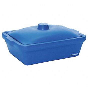 ARGOS TECHNOLOGIES Rectangular Ice Pan Blue 9L, 55NV65